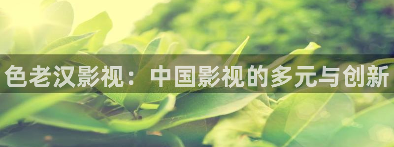 矿桥欧美影院在线观看：色老汉影视：中国影视的多元与创新